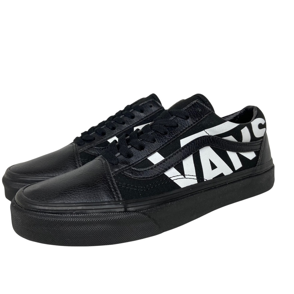 Vans Old Skool Big Logo Women’s 8.5 Skate Shoes Black